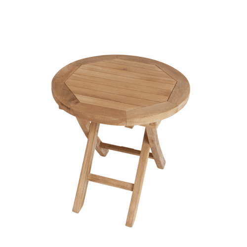 Image showing the Lavender Round Coffee Table, D50cm, Teak product.