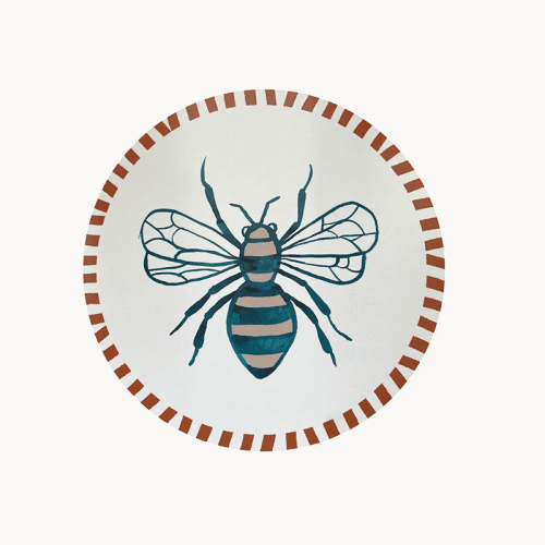 Image showing the Wasp Placemat, D28cm, Multi product.
