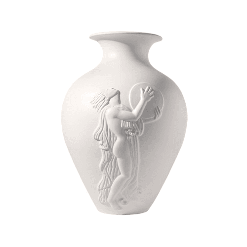 Image showing the Myrto Ceramic Vase, H35cm, White product.