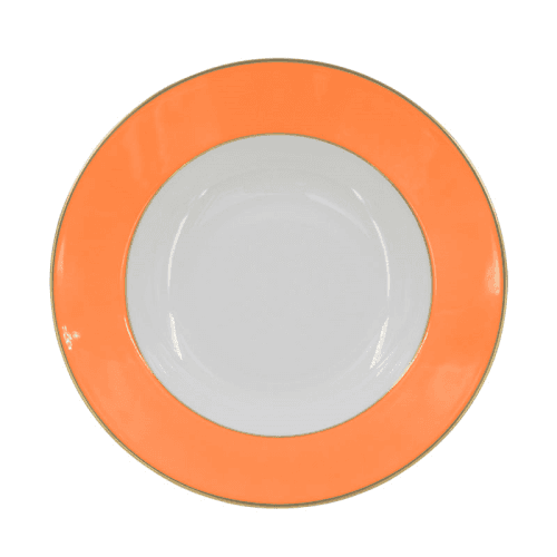 Image showing the Sous Le Soleil Soup Plate, D22.5cm, Matt Gold Classic Orange product.