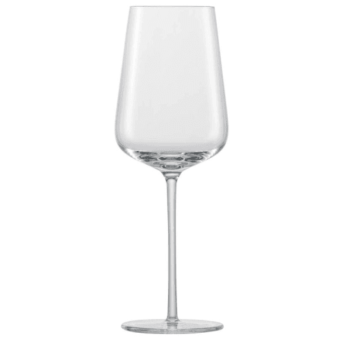 Image showing the Vervino Set of 2 Crystal White Wine Glasses, 406ml, Clear product.