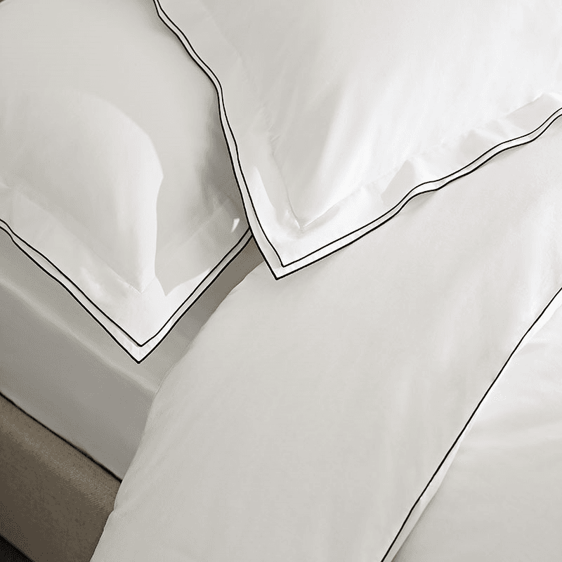 Canova Super King Duvet Cover, Navy