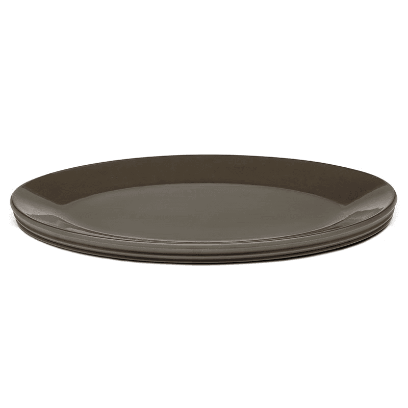 Dune Oval Serving Dish, 57 x 44cm, Slate