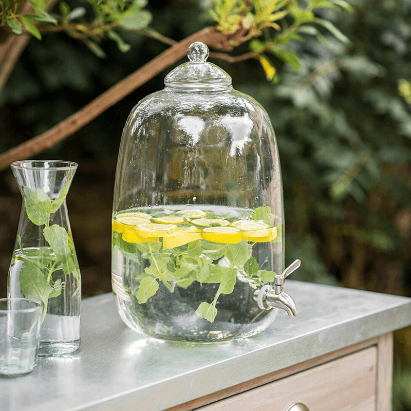 Sunshill Drink Dispenser, 14L, Clear