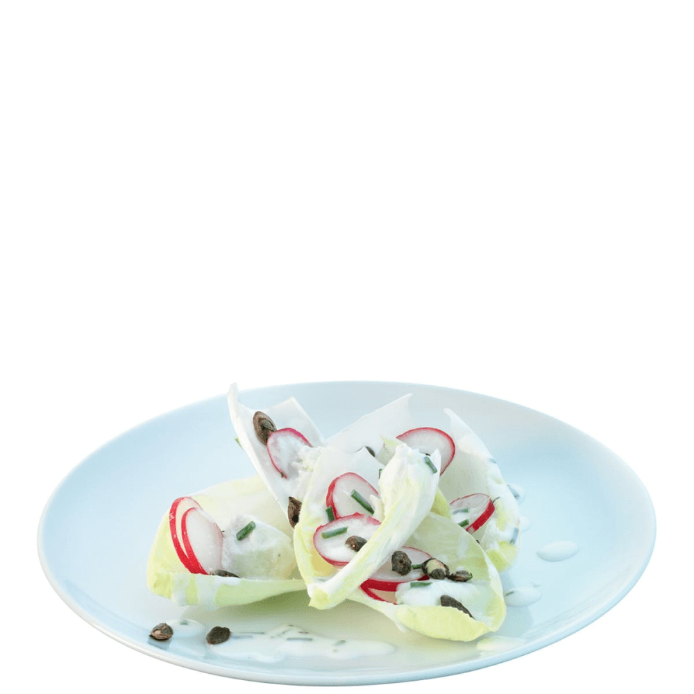 Dine Set of 4 dessert plates, 20cm, white