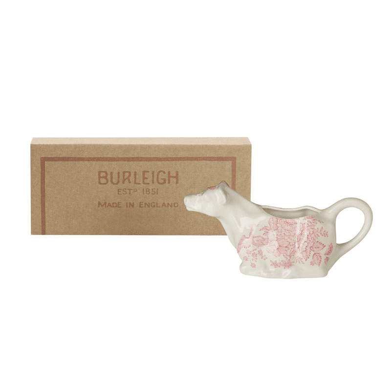 Asiatic Pheasants Cow Creamer, 150ml, Pink