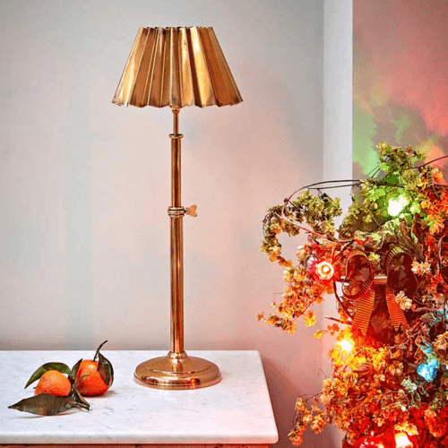 Image showing the Brass Small Lampshade, Brass product.