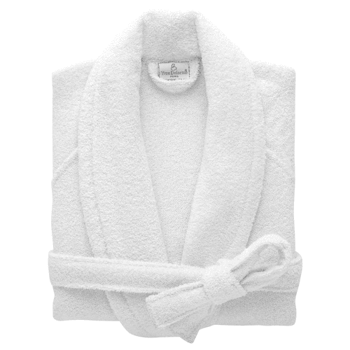 Image showing the Etoile Bath robe, medium, Blanc product.