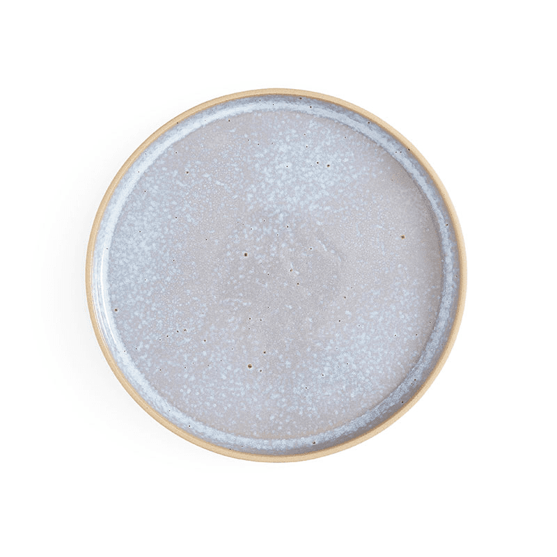 Minerals Set of 4 Dinner Plates, D26.5cm, Aqua