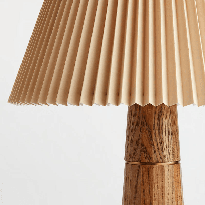 Facet Table Lamp, H70cm, Silver