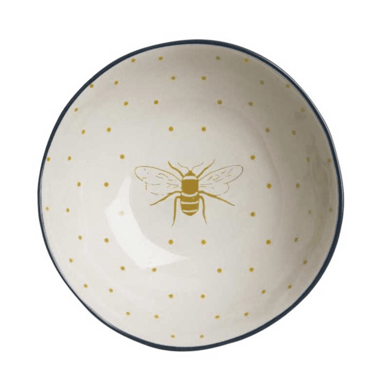 Bees Nibble Bowl, Stoneware