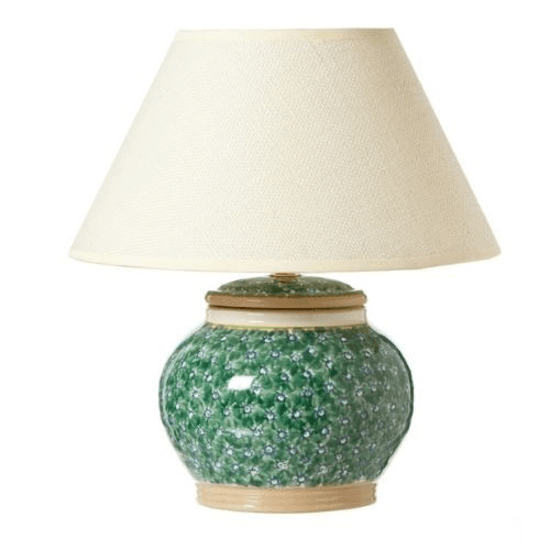 Image showing the Lawn Green Lamp Base, 5" product.