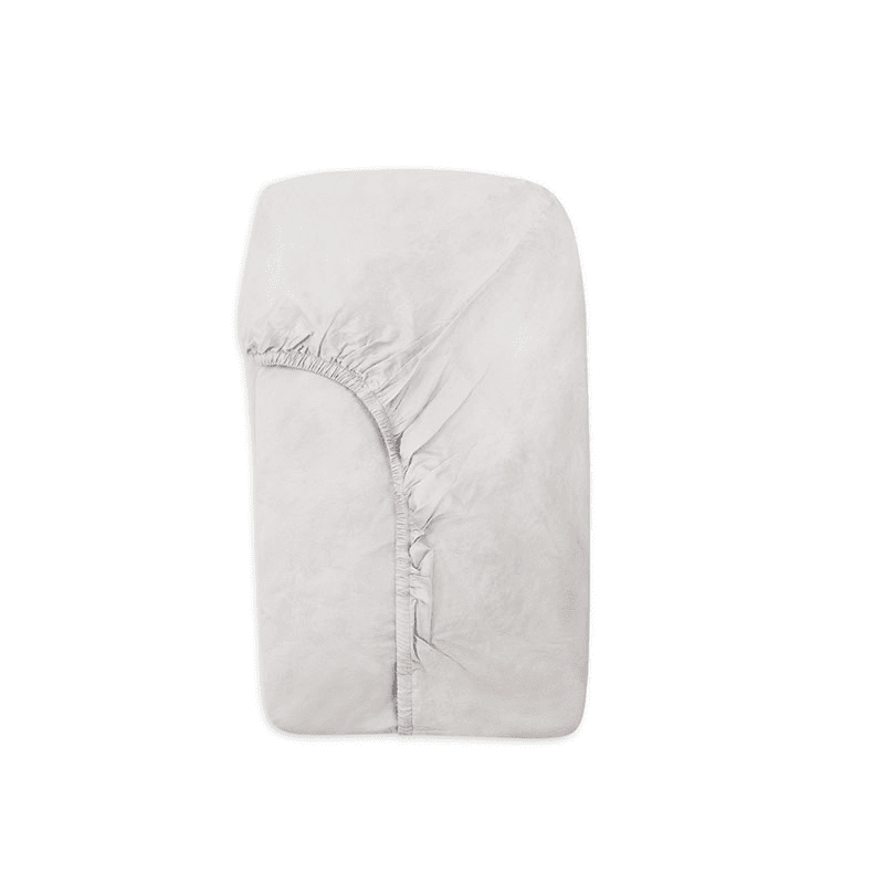 Perfect Sateen Fitted Sheet, Superking, Dove Grey