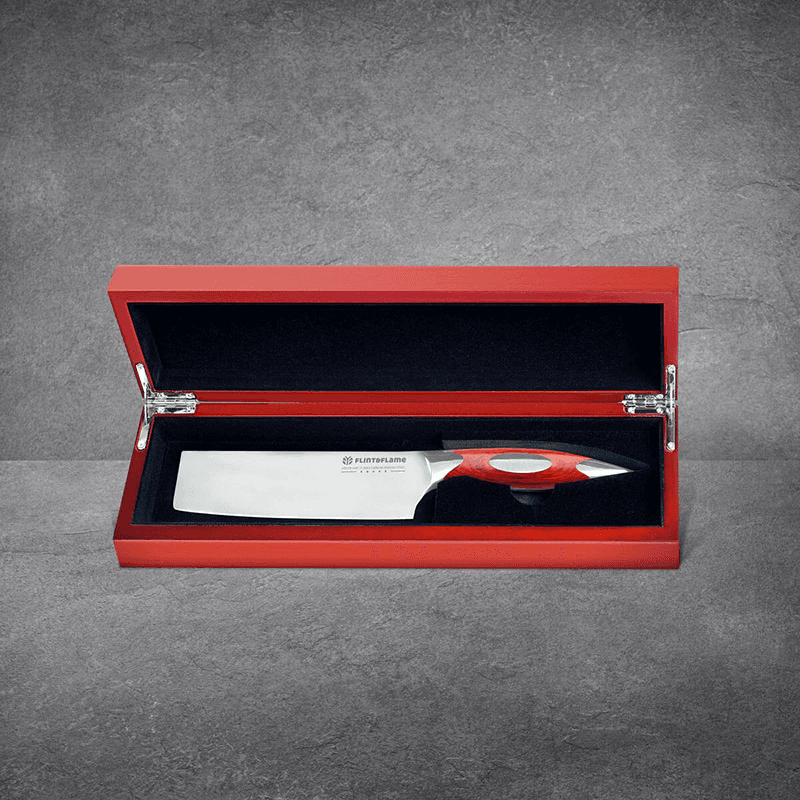 Japanese 6" Nakiri in Wooden Box