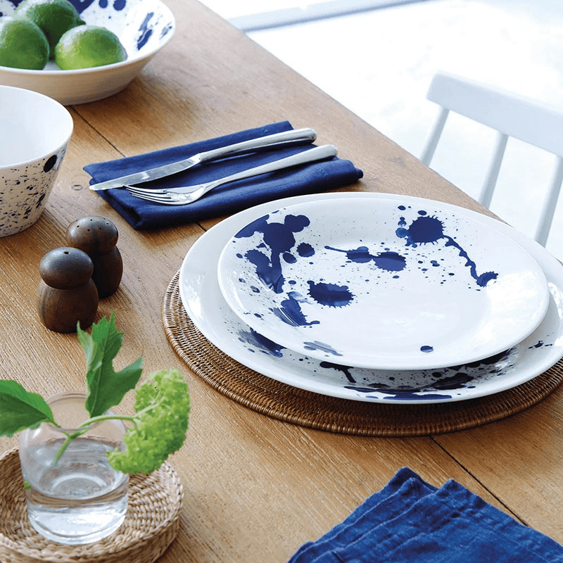 Pacific - Splash Dessert plate, 23cm, Blue