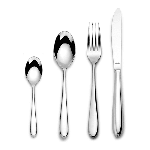 Image showing the Siena 16 piece cutlery set, Mirror Finish Polished product.