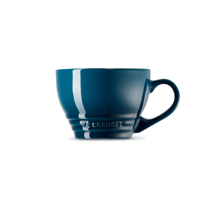 Stoneware Grand mug, L11.4 x W15.1 x H8.2cm, Deep teal