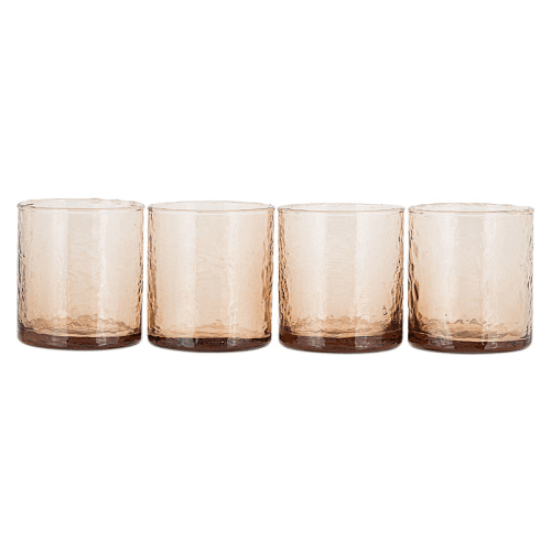 Image showing the Yala Set of 4 Tumblers, 325ml, Dusty Terracotta product.