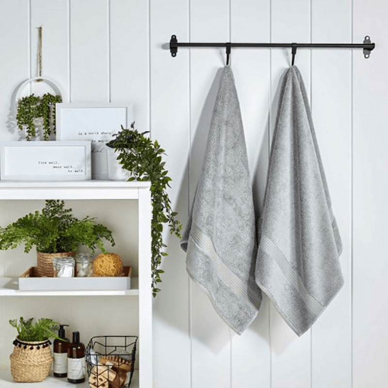 Supreme Hygro Bath Towel, Silver