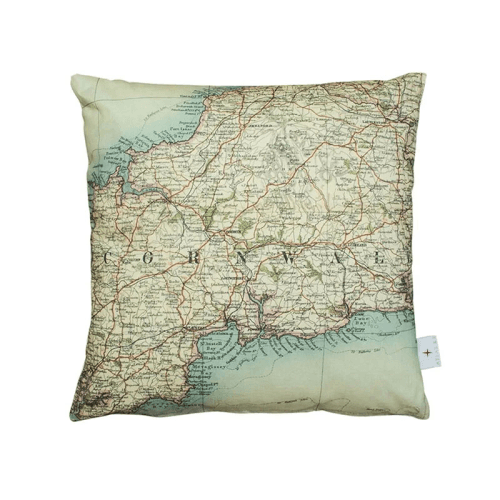 Image showing the Personalised Map Cushion Voucher, 51 x 30cm product.