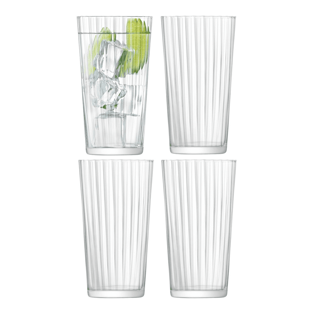 Gio Line Set of 4 glasses, 320ml, Clear