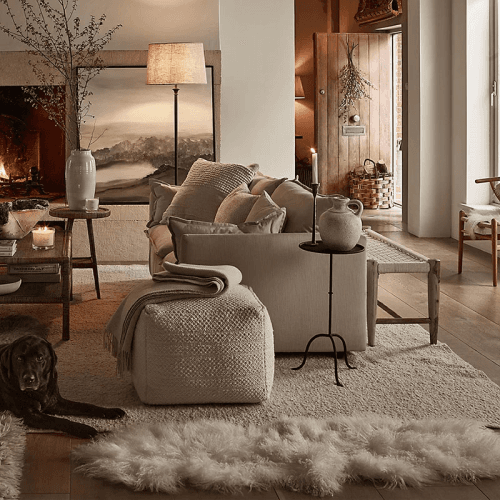 Image showing the Pembury Rug, 200 x 300cm, Chalk product.