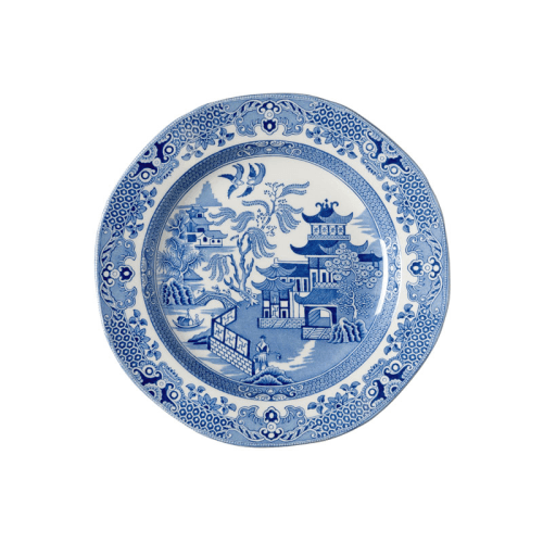 Image showing the Blue Willow Plate, D19cm product.