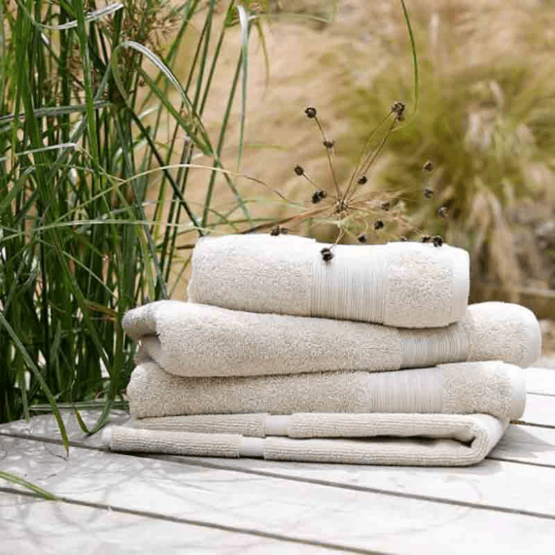 Organic Eco Twist Bath Towel, Natural