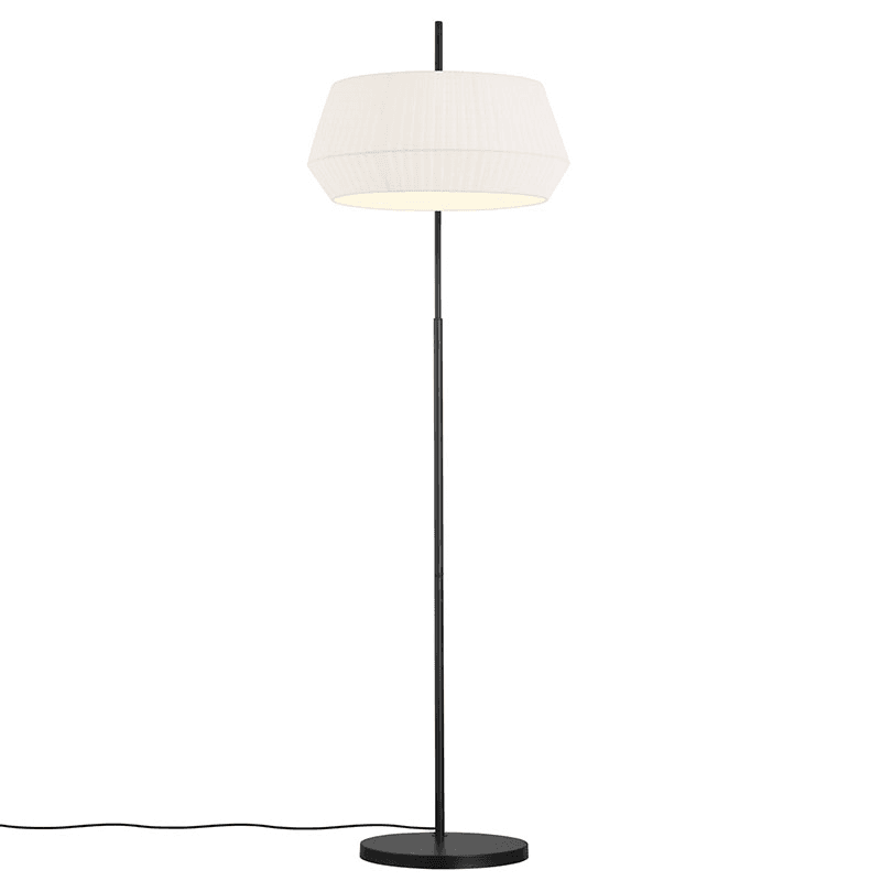 Dicte Floor Lamp, H180cm, White
