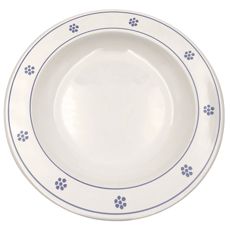 Stella Bianca Pasta Plate, D29cm, White