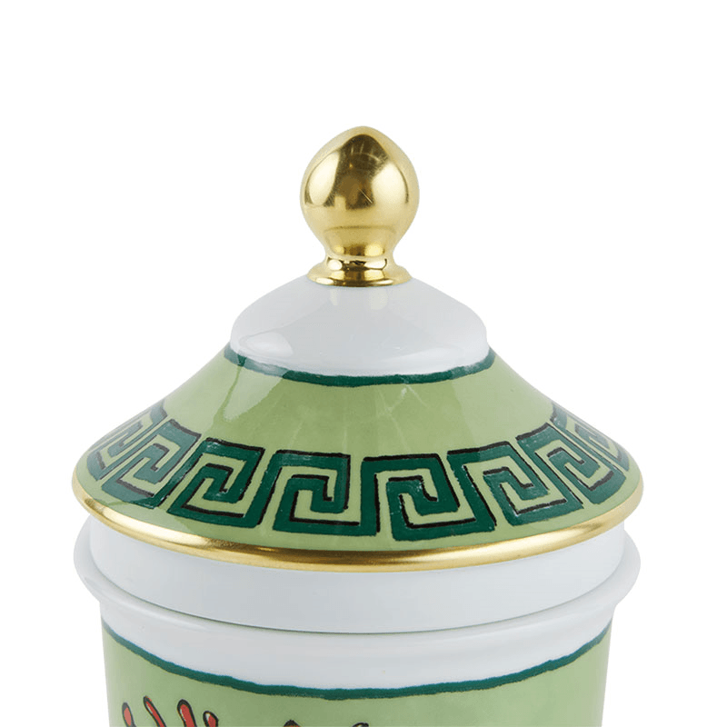 Il Viaggio Di Nettuno Container vase, H20cm, Moss Green