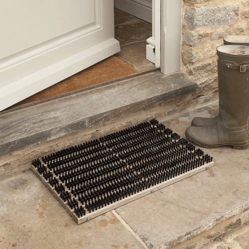 Image showing the Slatted Doormat, Beech product.