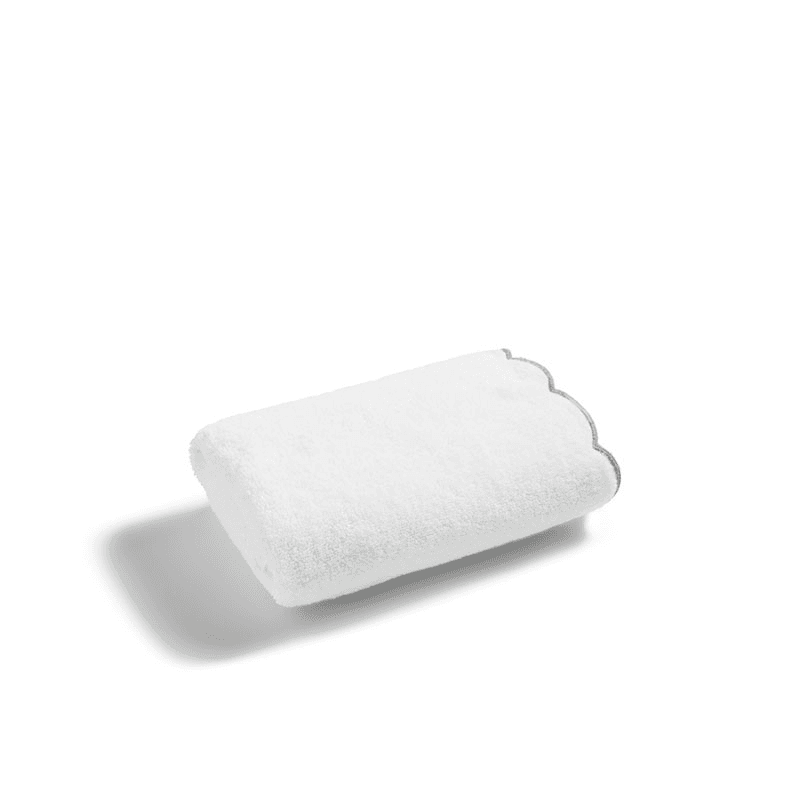 Scallop Hand Towel, Matcha