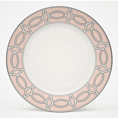 Image showing the Loop Set of 2 Dinner Plate, D26cm, Blush product.