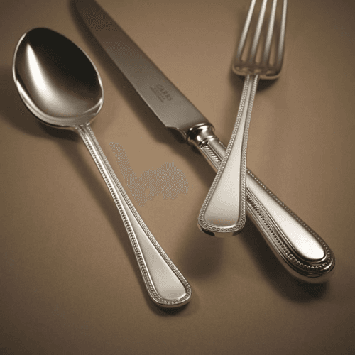 Image showing the Bead Silver Plated 44 Piece Cutlery Set - 6 people product.