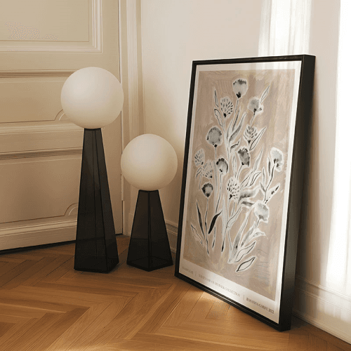 Image showing the Wishful Recycled Paper Print, A3, Pink product.