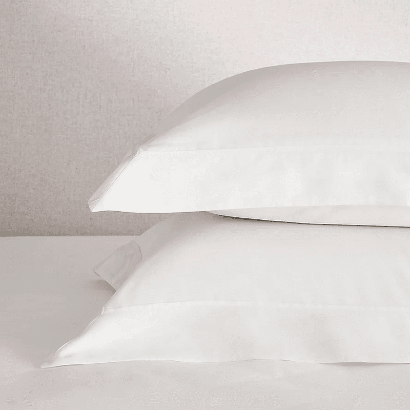 Pembridge Supima 400 Thread Count Oxford Pillowcase, 50 x 75cm, White