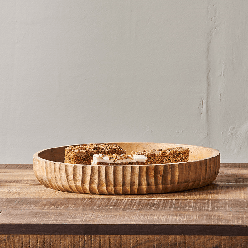 Gavivi Mango Wood Bowl, D35cm, Natural