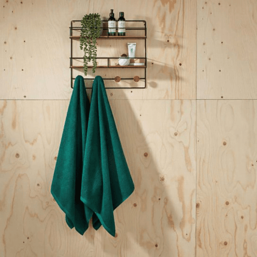 Image showing the Brixton Bath Sheet, Emerald product.