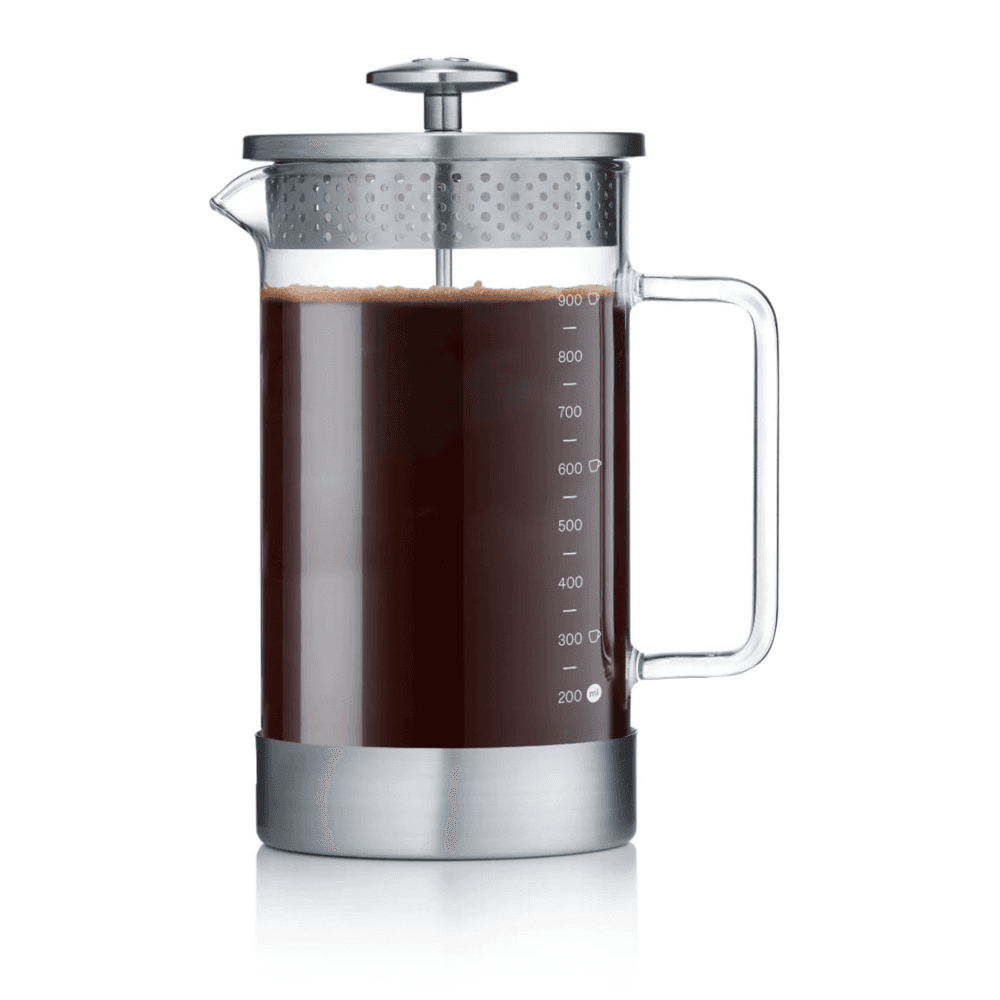 Barista Core Coffee Press, 1L, Stainless Steel