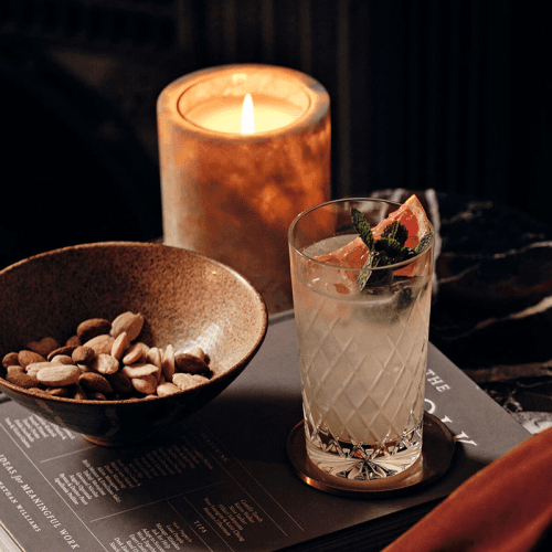 Image showing the Barwell Set of 4 Highball Glasses, 384ml, Clear product.