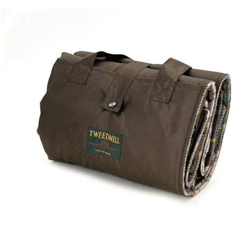 Image showing the Eventer Picnic Rug, 137 x 170cm, Brown/Beige/Green product.
