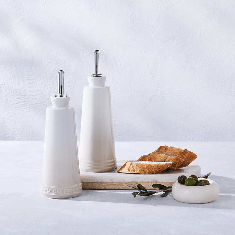 Stoneware Oli & Vinegar, 300ml, Meringue