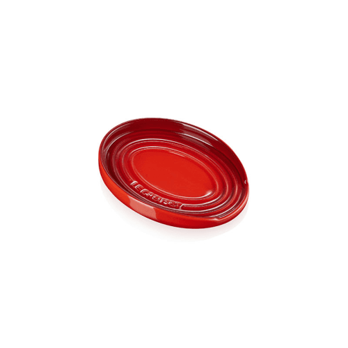 Image showing the Oval Spoon Rest, Cerise product.