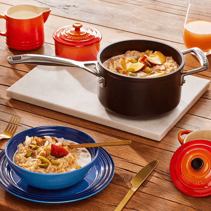 Toughened Non-Stick 3 piece saucepan set