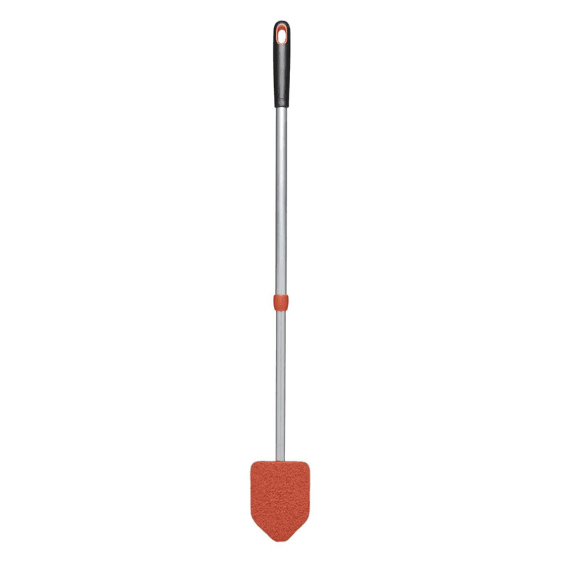 Extendable tub & tile scrubber, Silver/Grey