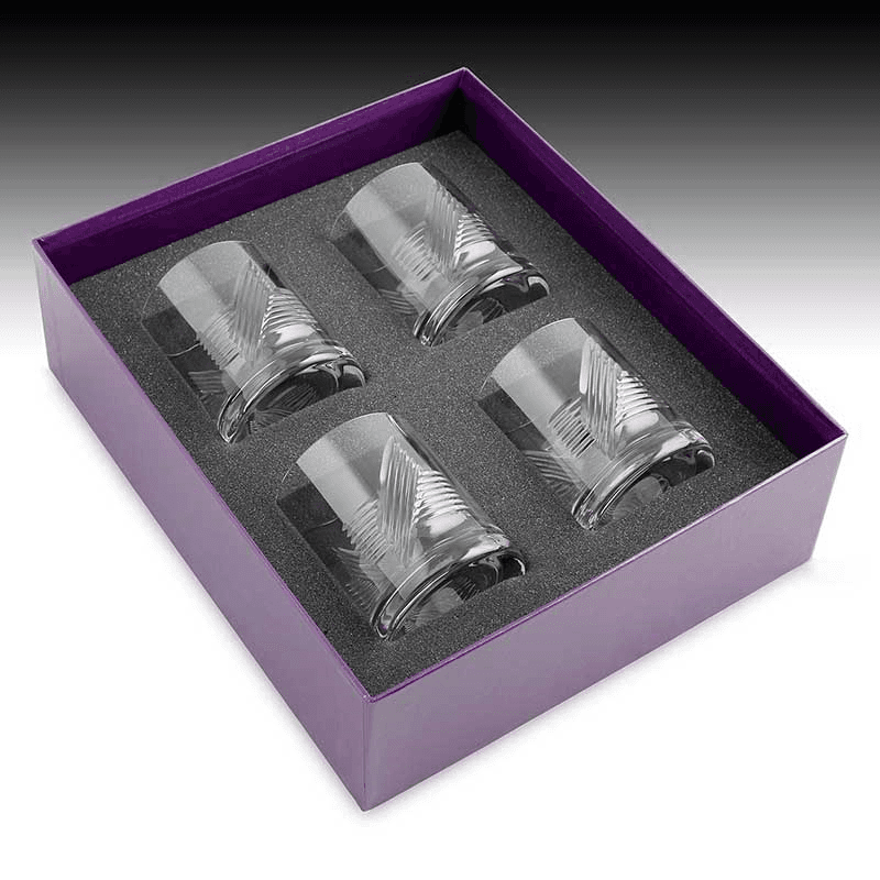 Ingrid Set of 4 Tumblers, 310ml, Clear