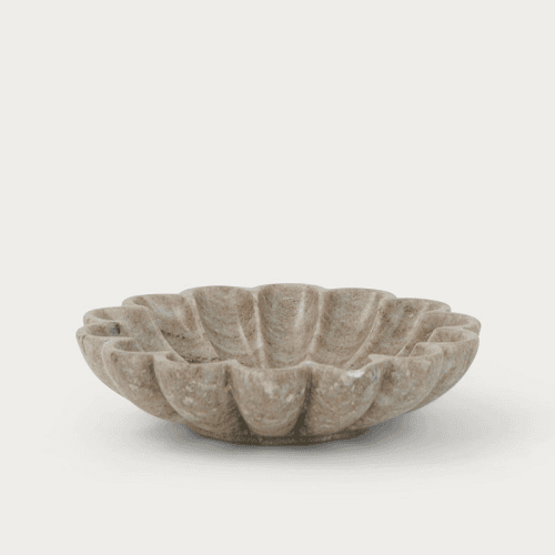 Image showing the Malborough Flower Bowl, D20cm, Marble product.