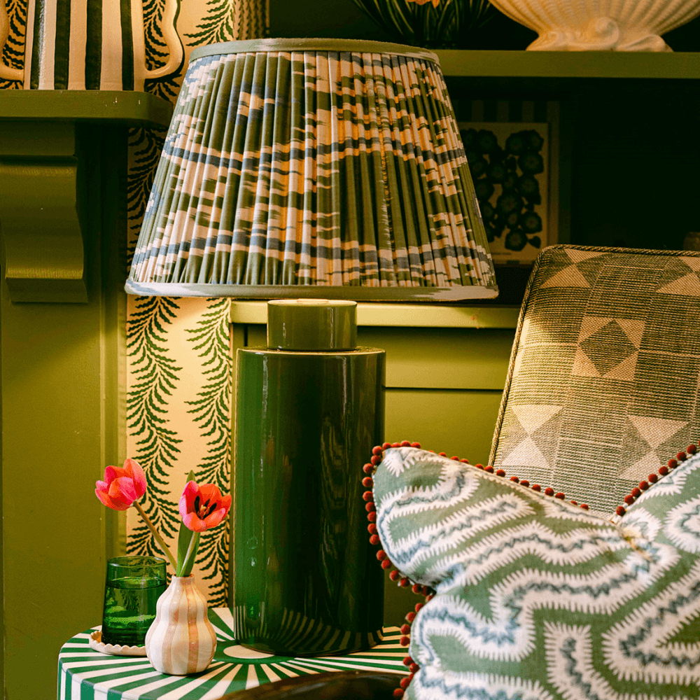 Ceramic Two Tier Lamp Base