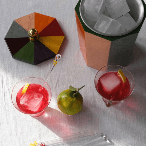 Image showing the Rainbow Ice Bucket, H21cm, Multi product.